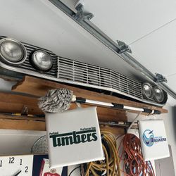 Chevy grill Garage art or? 