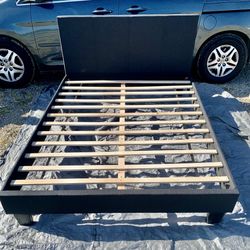 Queen Black New Bed.  Brand New. 