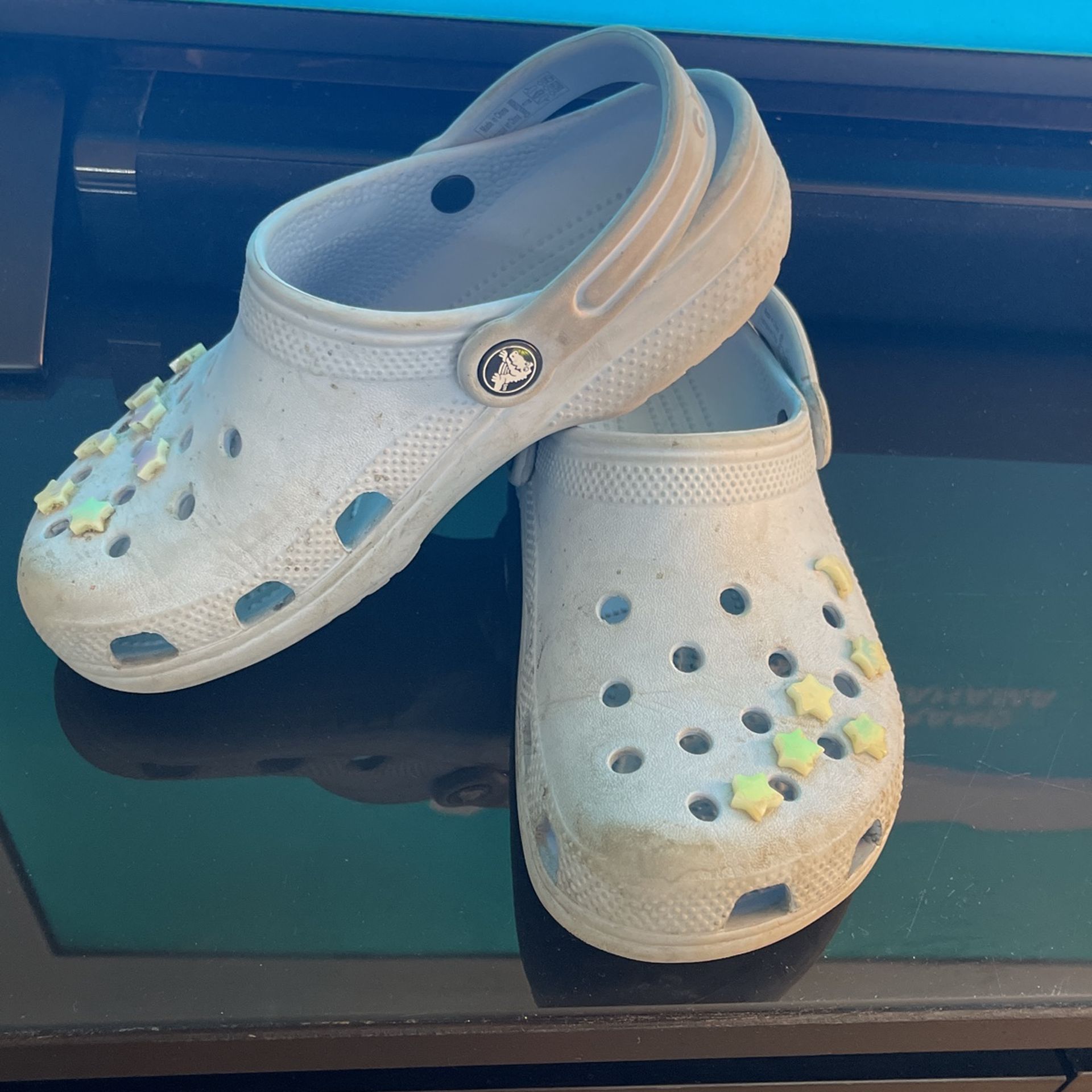 Baby Blue Girls Crocs