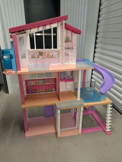 Barbie DreamHouse 3-Story Dollhouse with Pool, Slide & Working Elevator