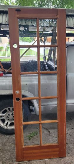 # puerta madera 28 x79