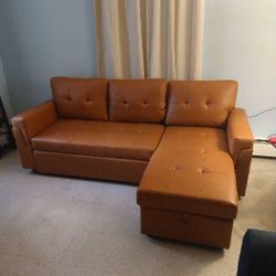 Leather Couch 