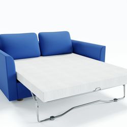 Brand New 4.5 Inch Cold Gel Memory Foam Mattress Replacement for Sleeper Sofa and Couch Beds - Queen Size CertiPUR-US Certified (Sofa Not Included)