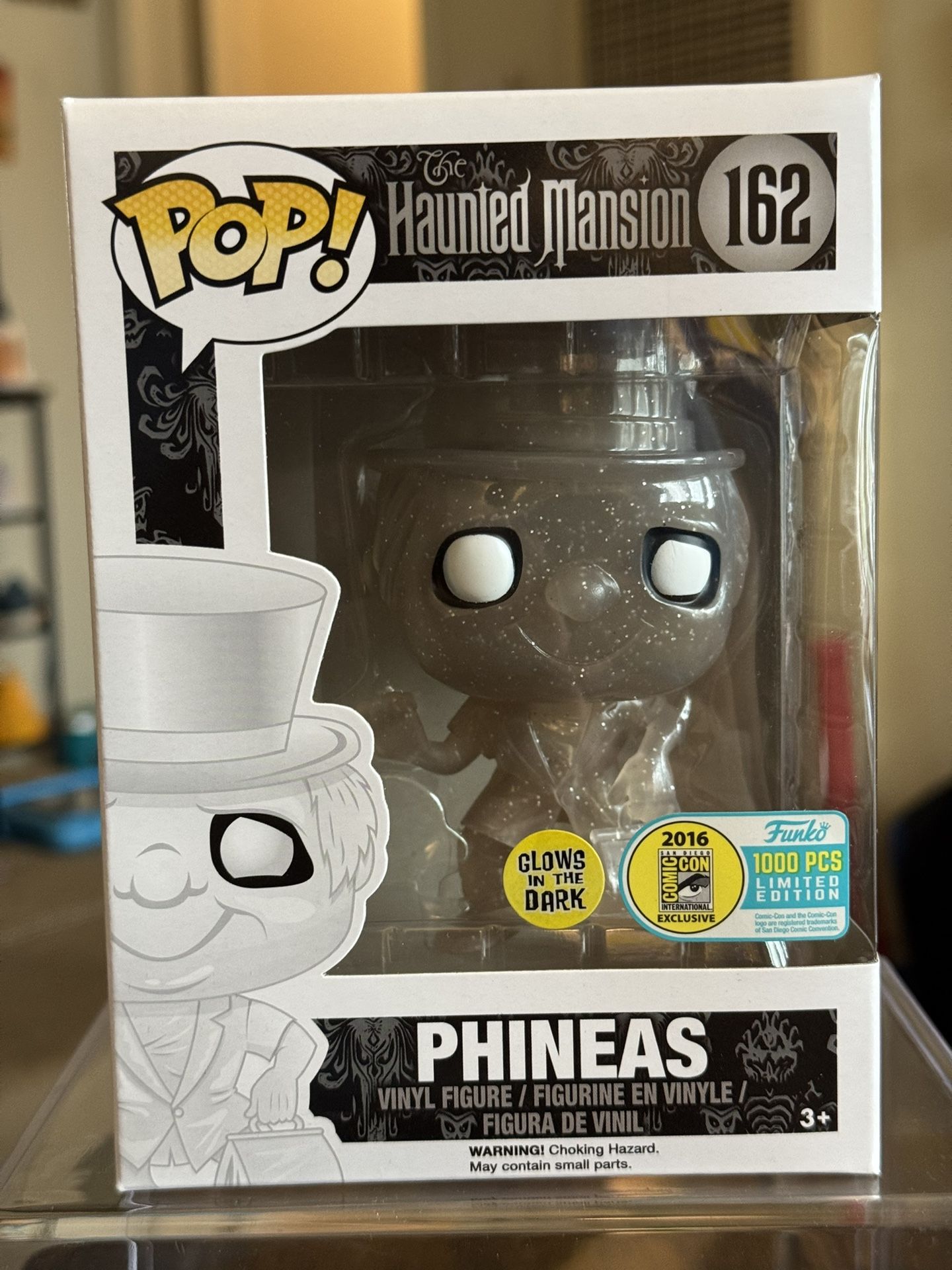 Funko Pop Phineas SDCC Glow LE 1000