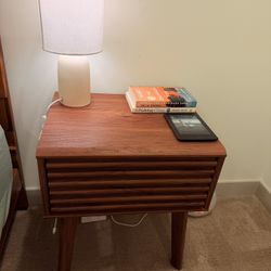 Wood Nightstand