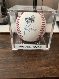 Los Angeles Dodgers Miguel Rojas Autographed Baseball