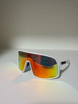White polarized Oakleys