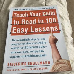 Teach Your Child to alread in 100 Easy lessons Book