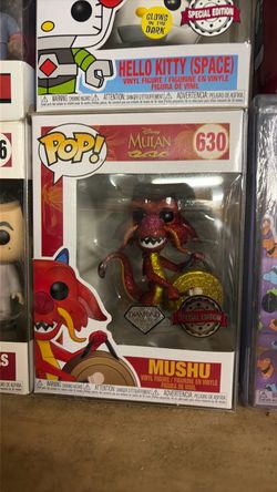 Funko Pop Mushu #630 Diamond Collection Special Edition