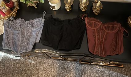 Three Corset Tops