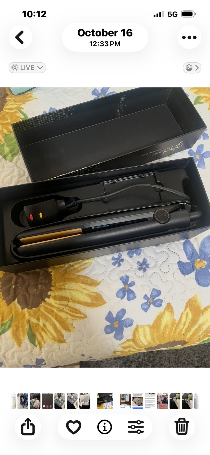 GHD  Classic 1” Styler Flat Iron 