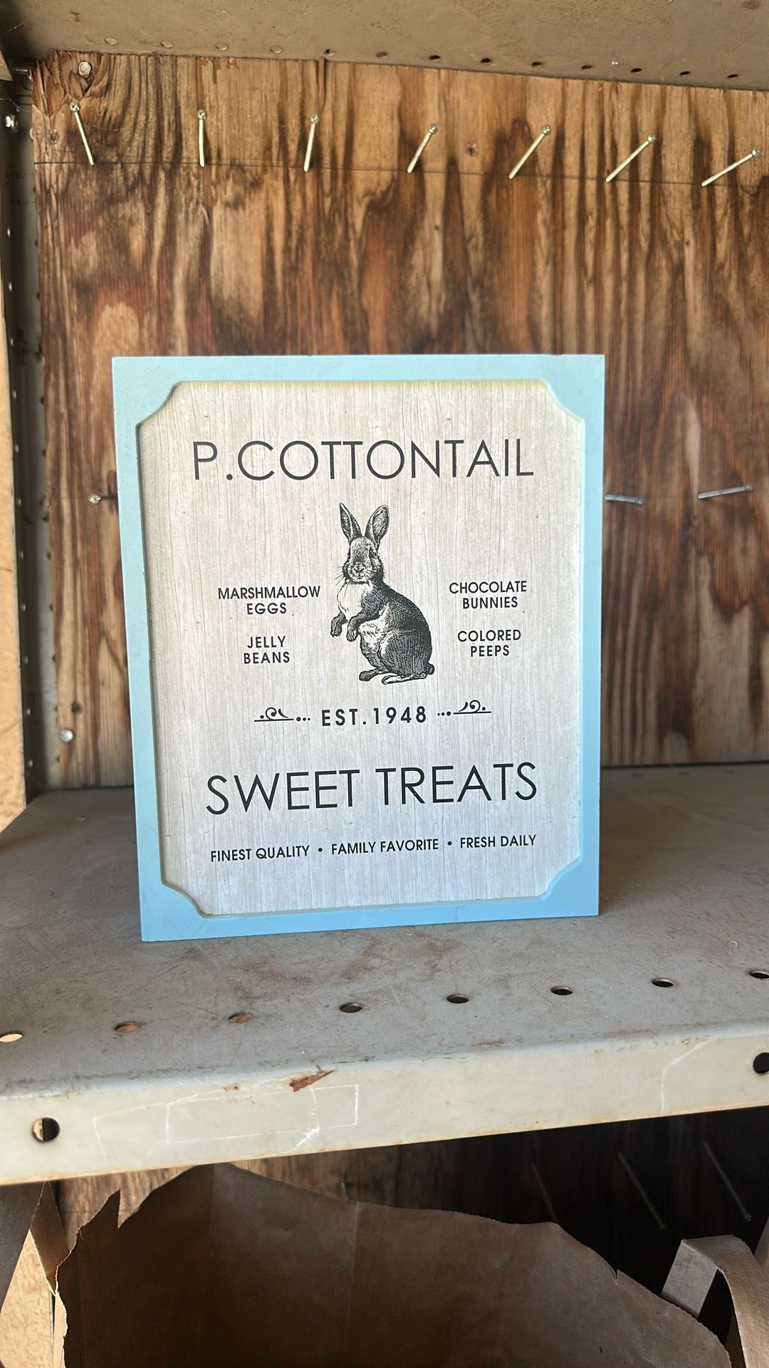 Easter/ Small Wooden Box