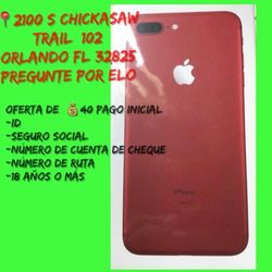 IPhone 7 plus 128GB FOR$38 DOWN PAYMENT