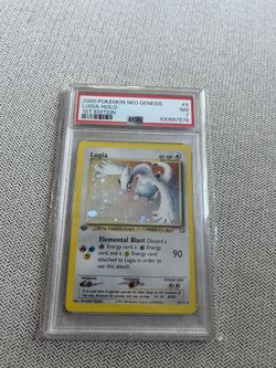 PSA 7 1st Edition Neo Genesis Lugia Holo Slab