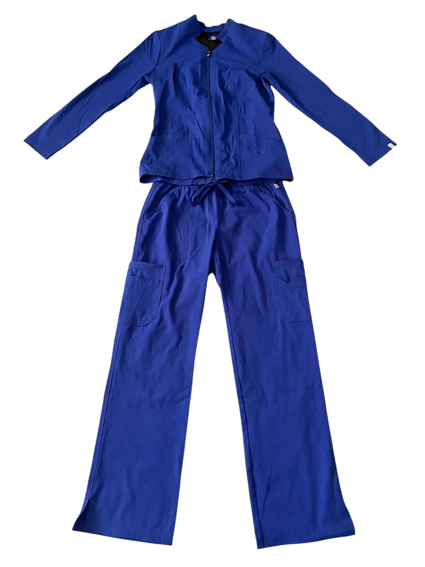 long sleeves scrubs shoulder padded set xs