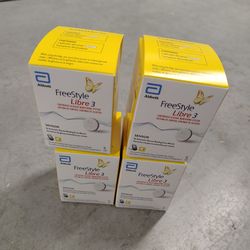 4 Freestyle Libre 3 Sensors