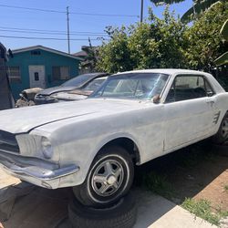 1966 Ford Mustang Project Parts