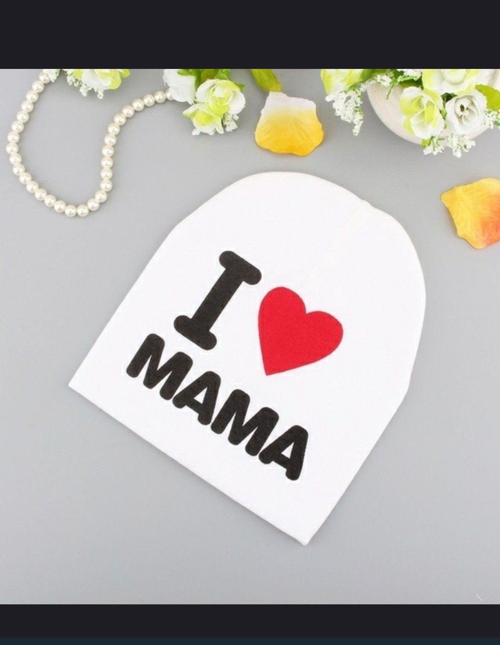 I heart mama mama hats & papa hats