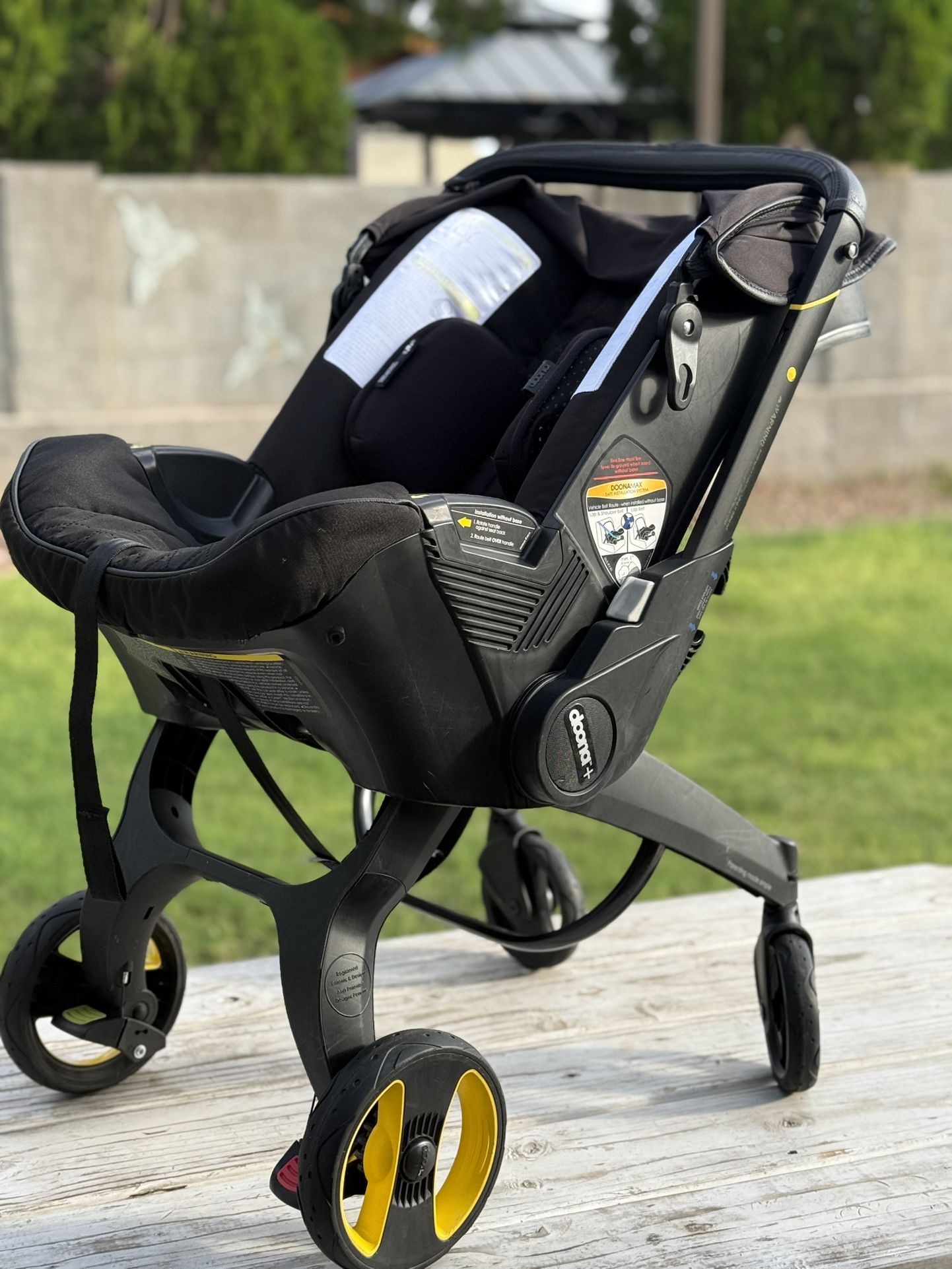 a Doona+ Car Seat & Stroller β Midnight Edition