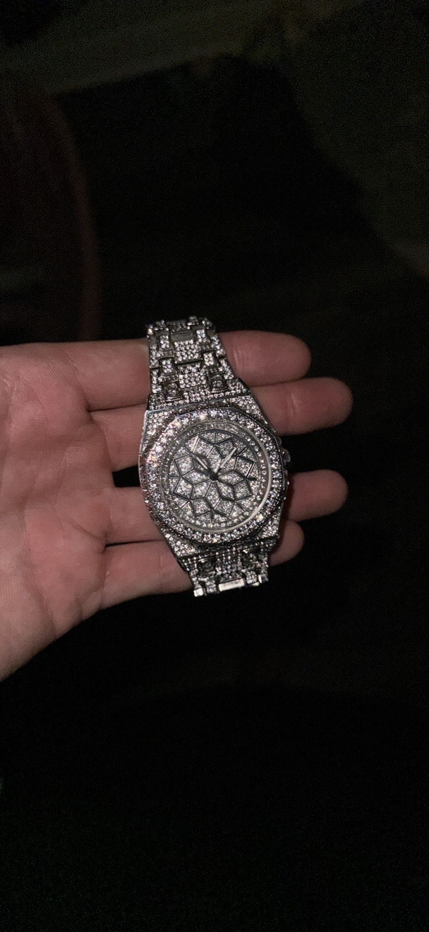 Moissanite Bust Down