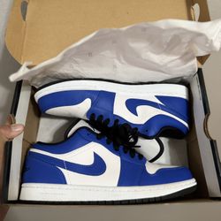 Jordan 1 Low Hyper Royal 