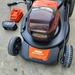 ECHO RECHARGEABLE 60V SELF PROPELLED LAWN MOWER. 