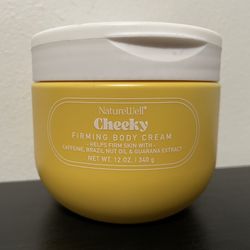 NatureWell Cheeky Firming Body Cream 12oz NEW Caffeine Guarana Lotion Moisturize