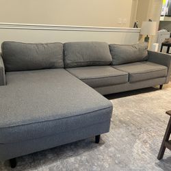 Sofa Sectional Sofa Couch W/ Chaise 