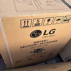 LG WASHER & DRYER IN BOX