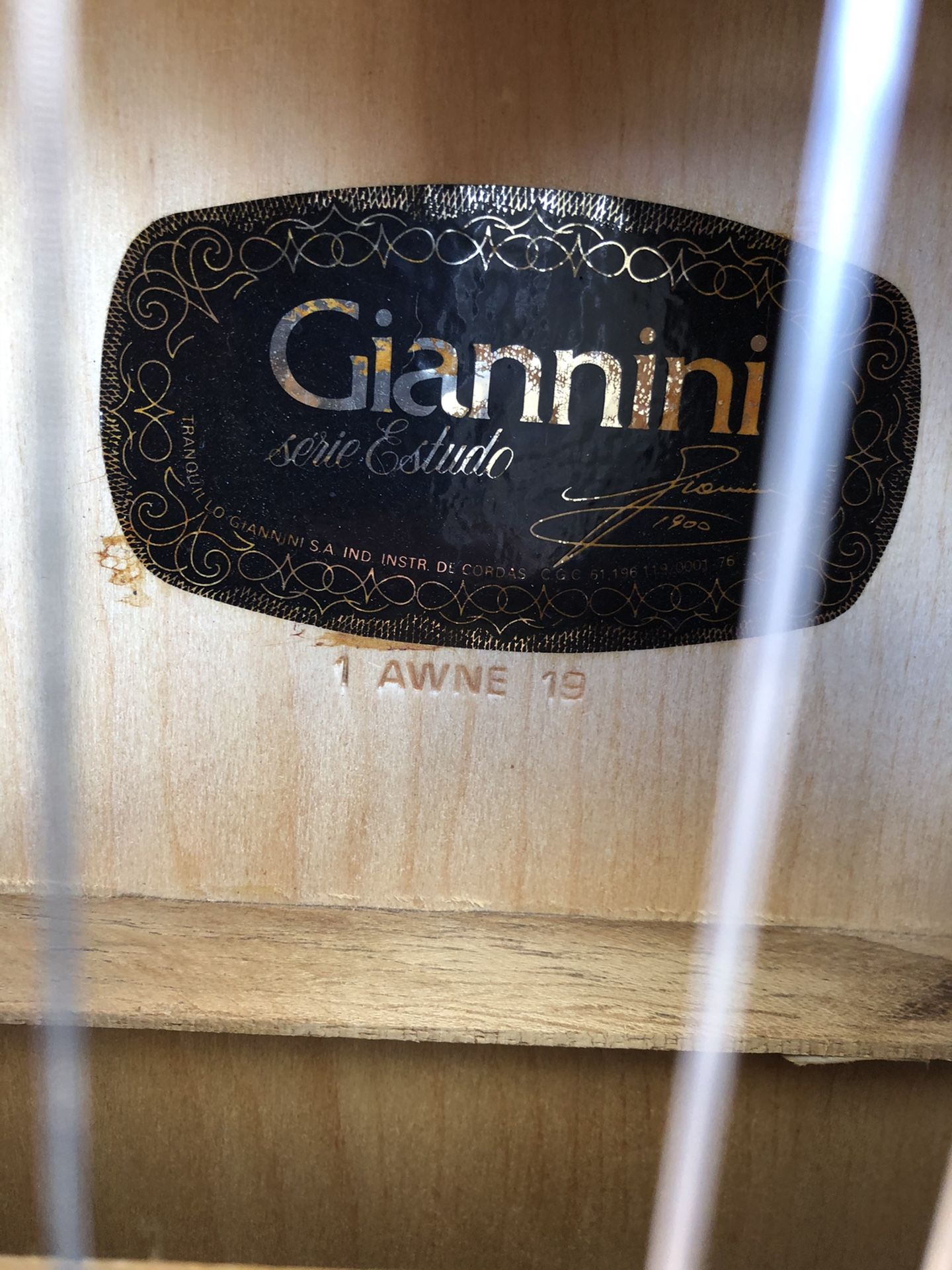 Giannini serie Estudo Guitar