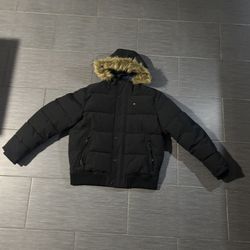 Tommy Hilfiger Fur Puffer