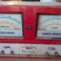 Vintage Sun EPA 75 Engine Exhaust Performance Analyzer