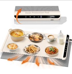Warming Mat for Food, 6 Temperature & 6 Timer Settings