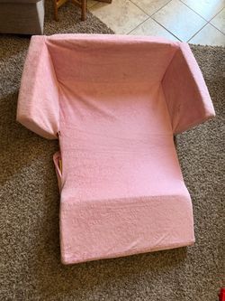 Pink Serta kids couch