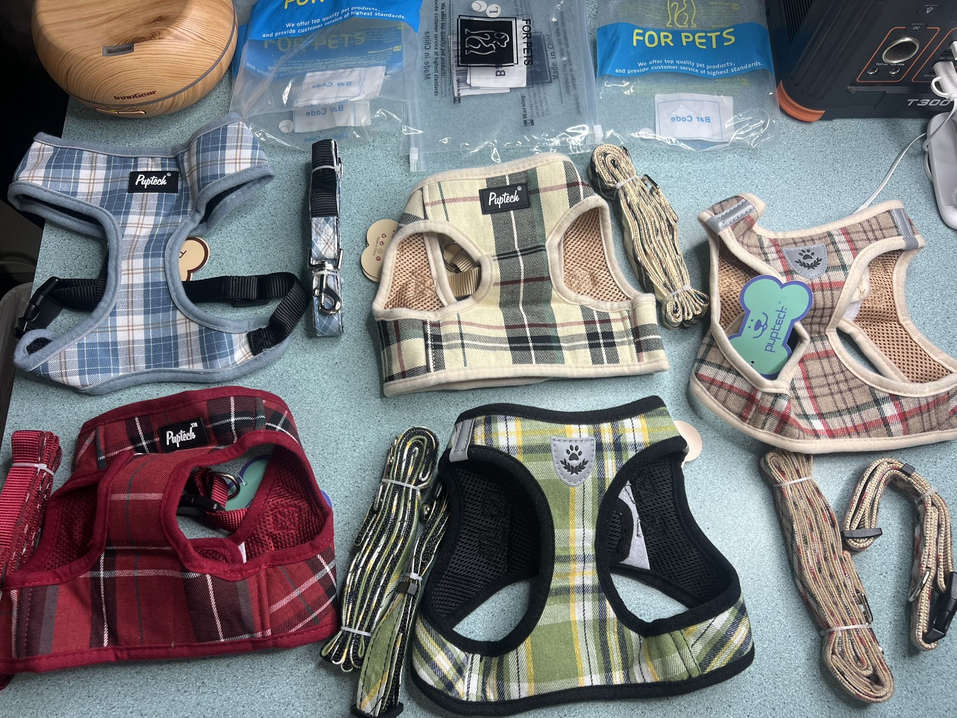 PUPTECK DOG HARNESS & LEASH
