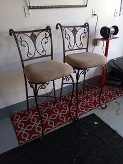 Iron Chairs $50