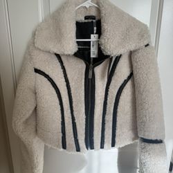 NEW Reversible Faux Shearling Jacket