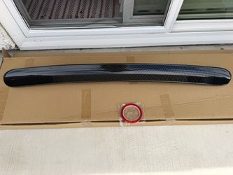 Carbon Fiber Style Rear Trunk Lip Spoiler – 3 ft. 2 in.