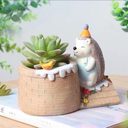 Flower pot, Resin Succulent Pot
