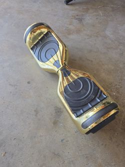 Gold Hoverboard