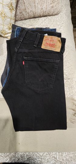 Levi's 501 Black Jeans W38 L30
