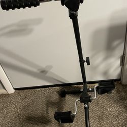 NISDOKR Pedal Exerciser Bike Hand Arm Leg and Knee Peddler Adjustable  For Sitting Position 