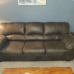 Ashley Faux Leather Sofa