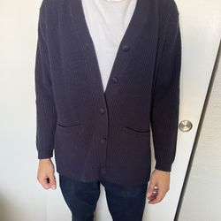 Cool Navy Cardigan 