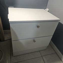 New white nightstand