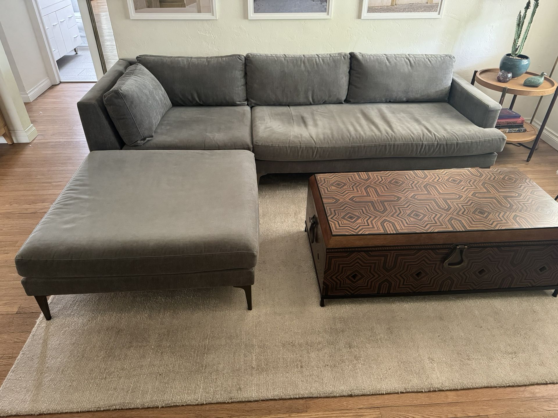 West Elm Andes Sectional Couch