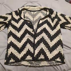 Zara Men's Crochet Dress Shirt