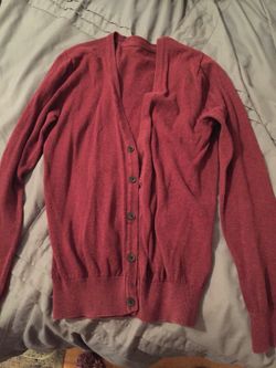 Burgandy cardigan