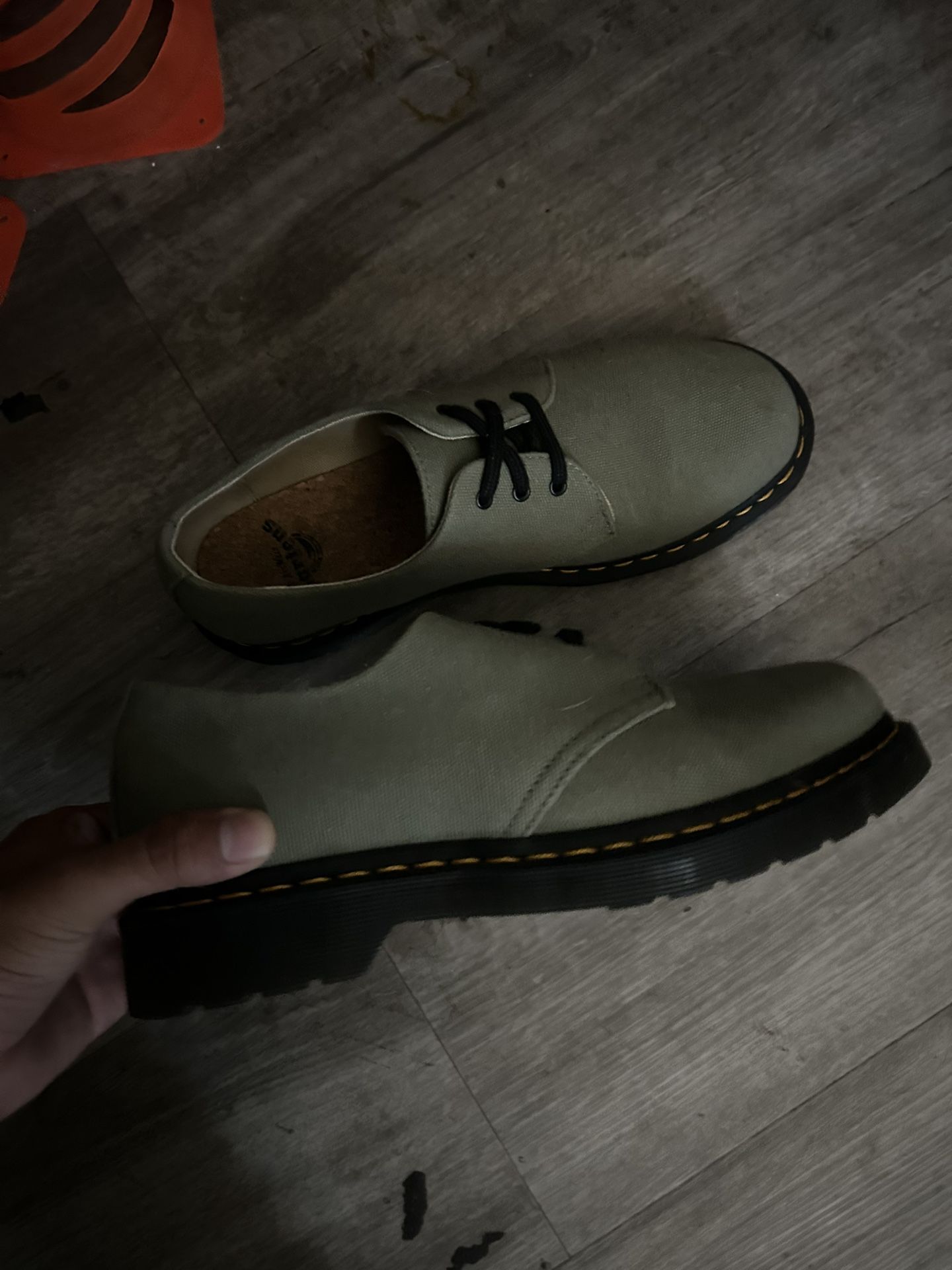 green doc martens