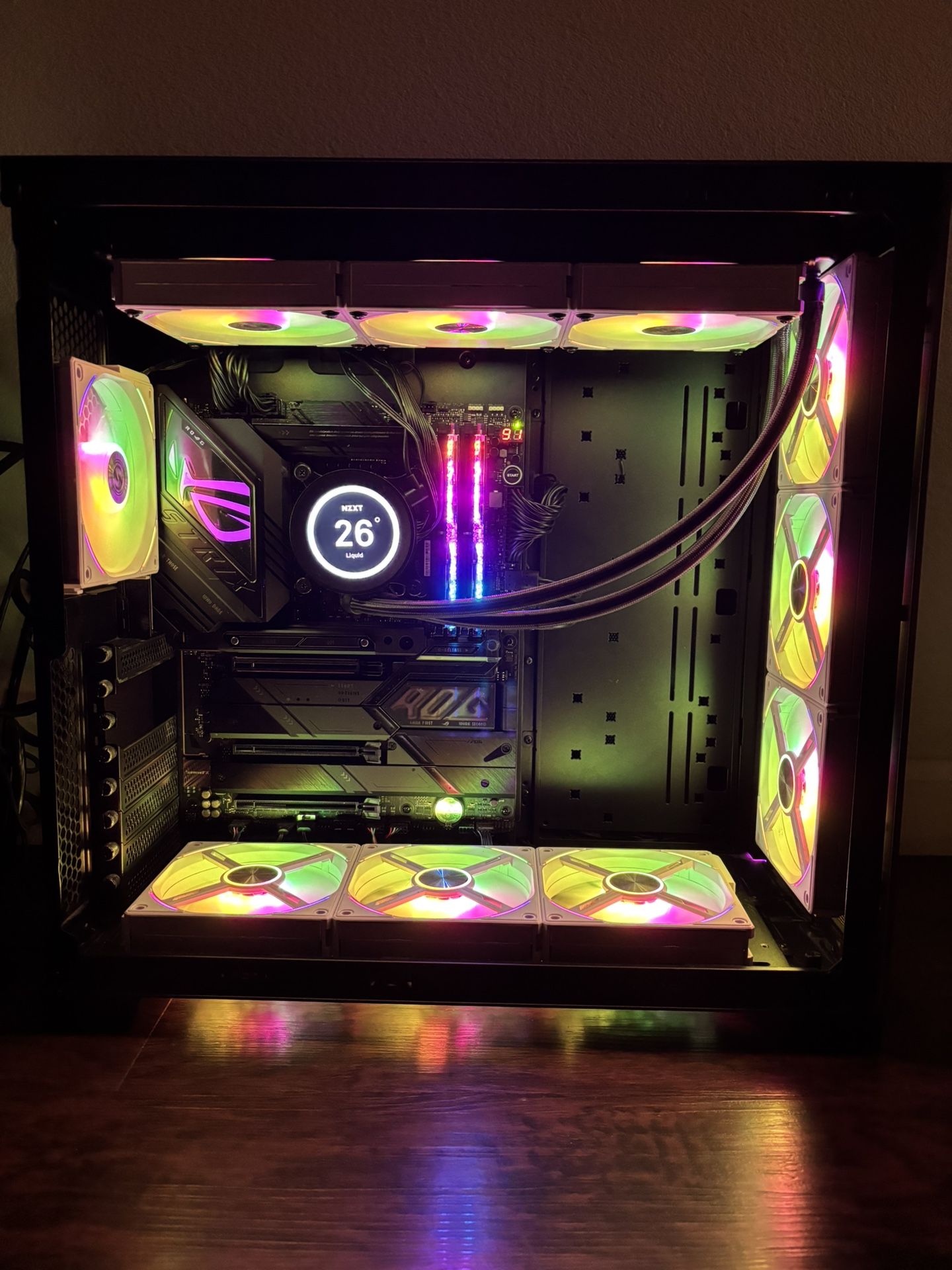 PC Parts Asus ROG MB Core i9-14900K 48GB DDR5!! 1TB M.2 🪟 11 Pro READ DESCRIPTION PICK UP ONLY NO TRADE 👉FIRM ON PRICE👈ONLY CASH 💵 💲1100 FOR All